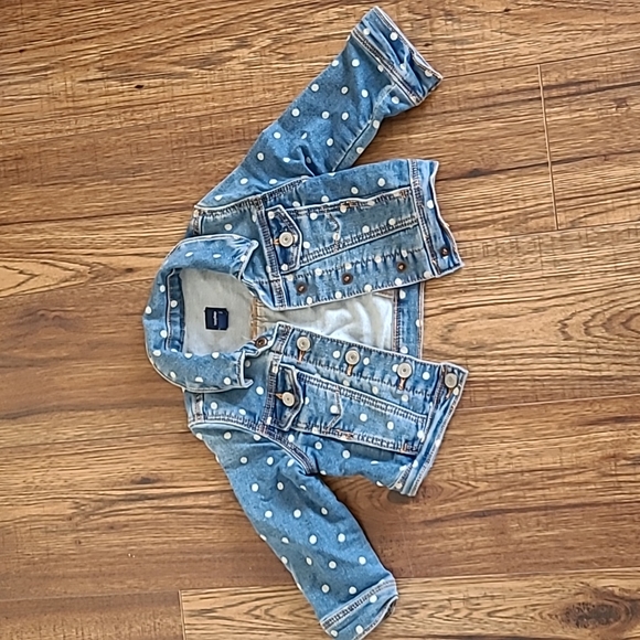 Baby Gap Distressed Denim Jacket - Picture 2 of 7